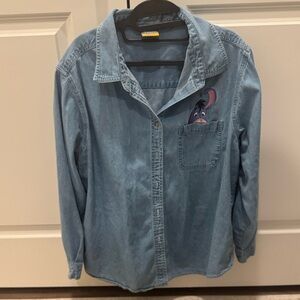 Disney Eeyore Blue Denim Shirt